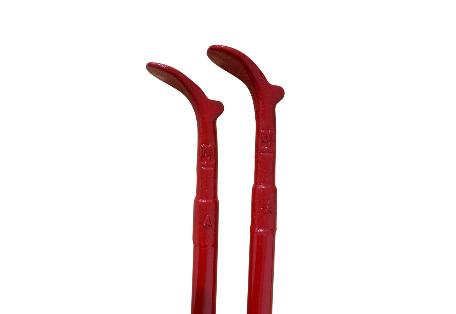 AGAB 153 - kit espátula truck (com 2 espátulas e 1 trava) p/ montar e desmontar pneus sem câmara, ônibus e caminhões.